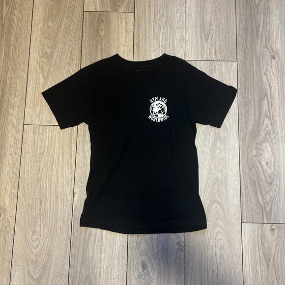 Hypland Black Graphic T-Shirt - Picture 1 of 1